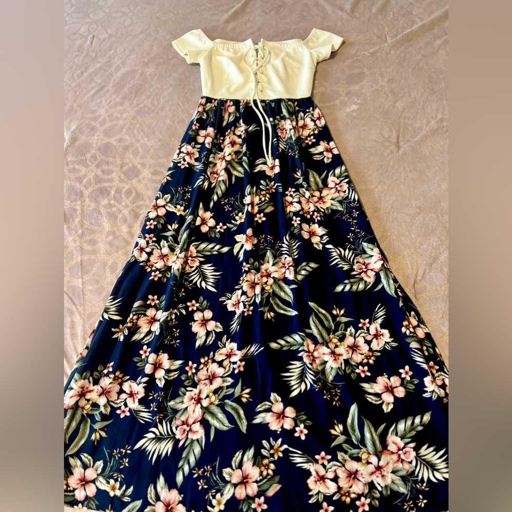 💎 TRAC Spring Floral Dress 💎